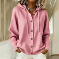 Haven Beck Women's Freya Hooded Button-Down Cardigan