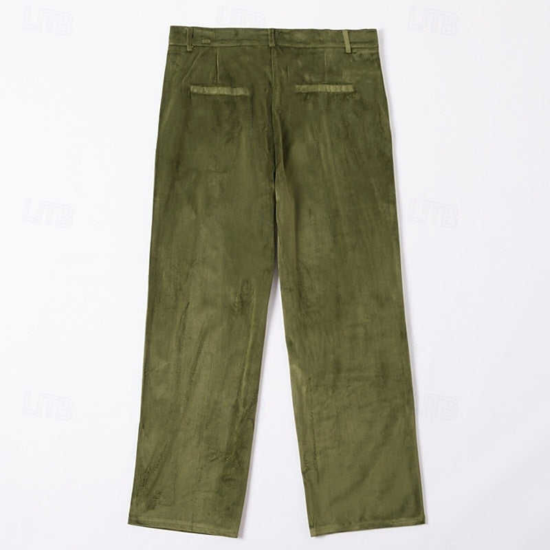 Harper & Wells Men's Rupert Tailored Straight-Leg Trousers