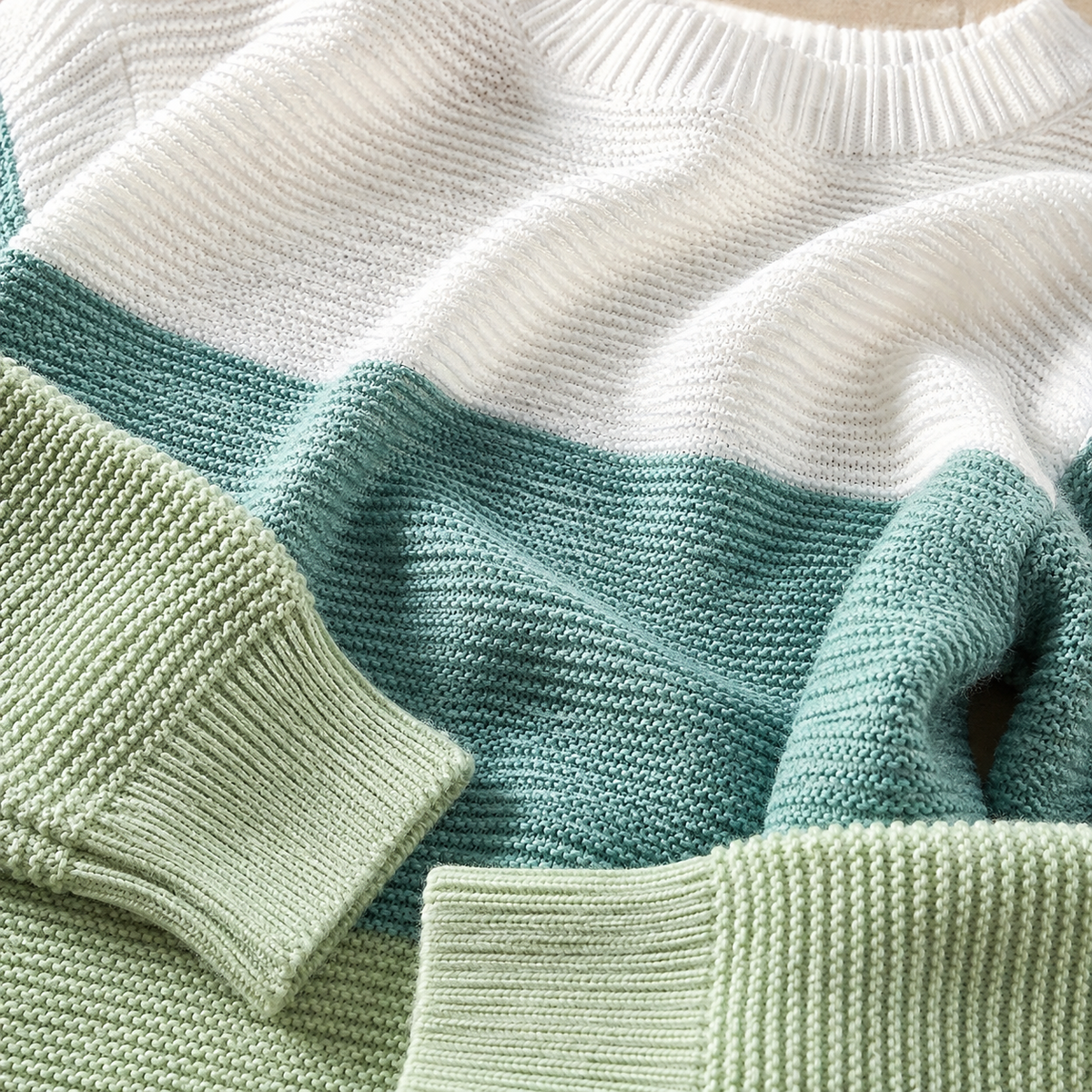 Unisex Frances Signature Colorblock Knit