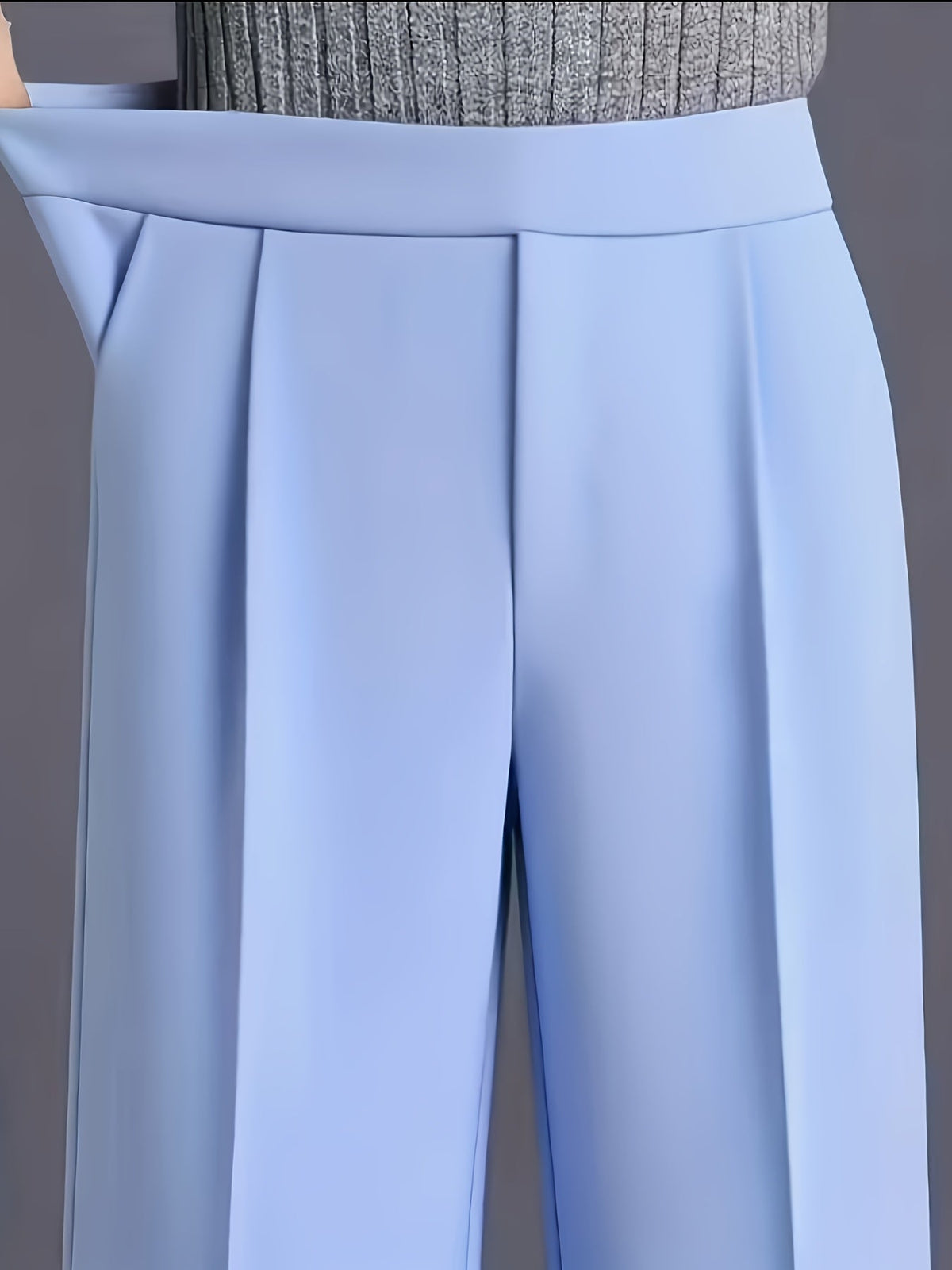 Haven Beck Women's Claudia High-Waisted Wide-Leg Pants