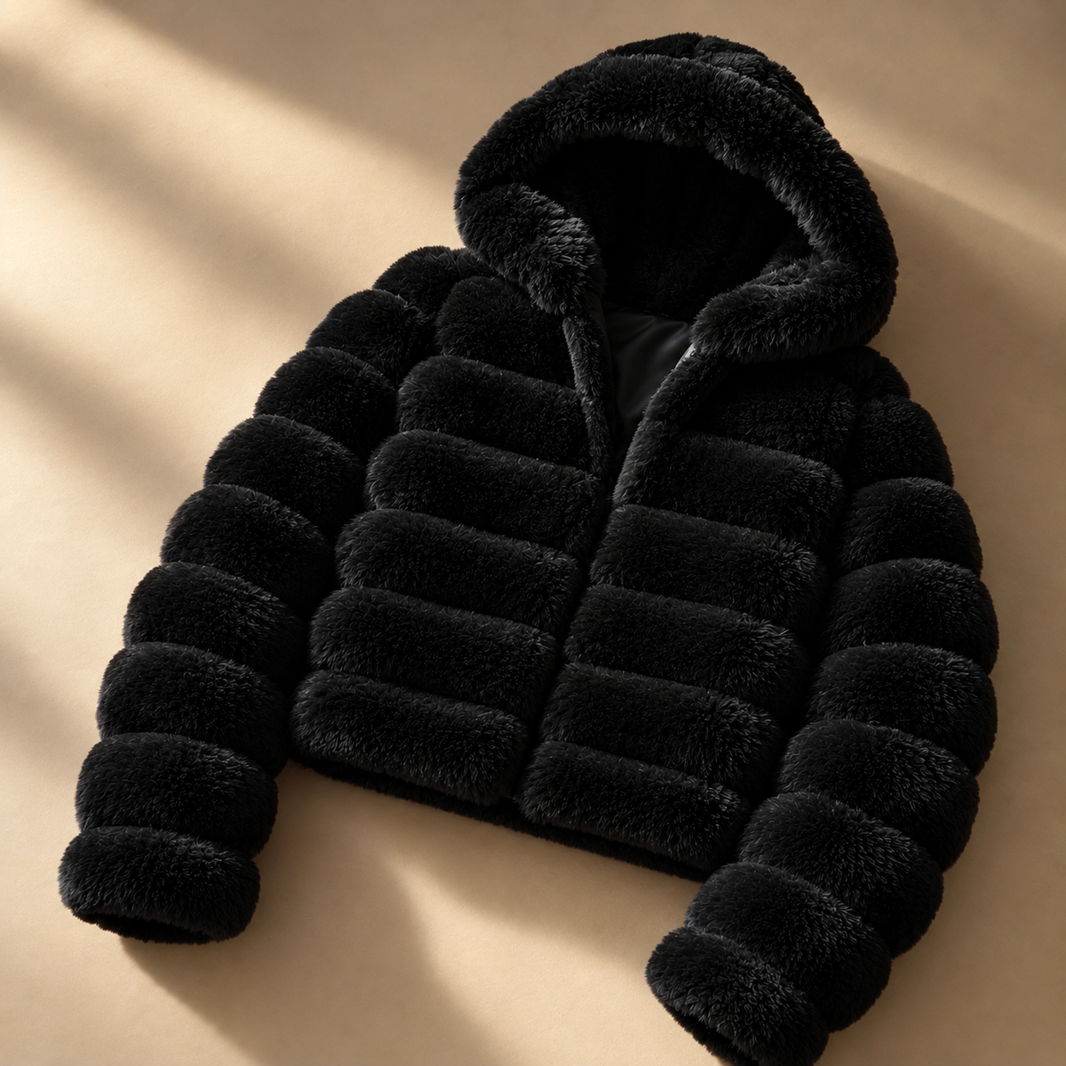 Unisex Sutton Chalet Jacket Hooded Faux Fur