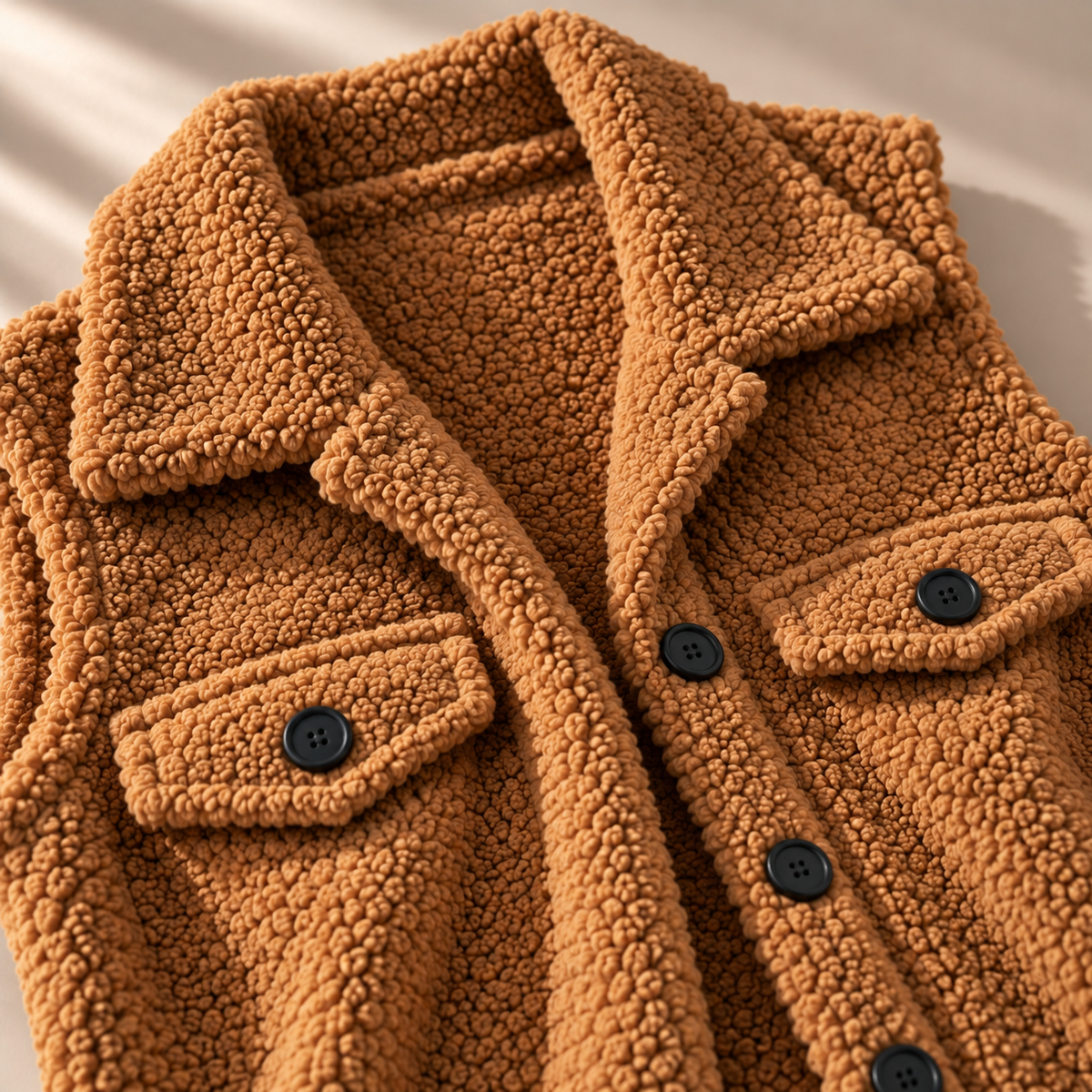 Unisex Frances Teddy Vest Fleece