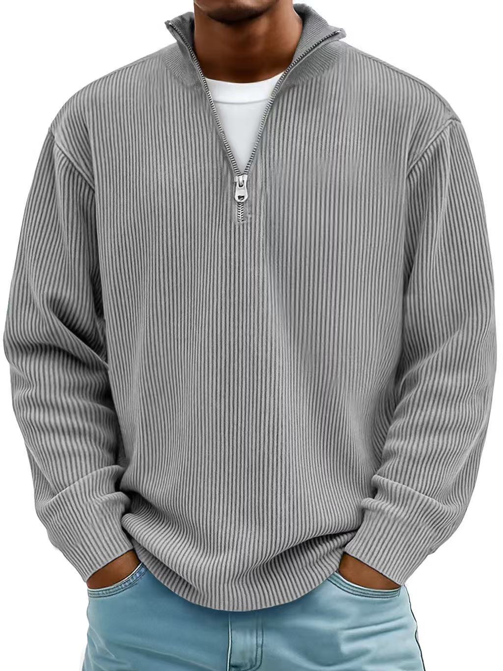 Clarkson New York Calixto Men's Half-Zip Pullover Sweater