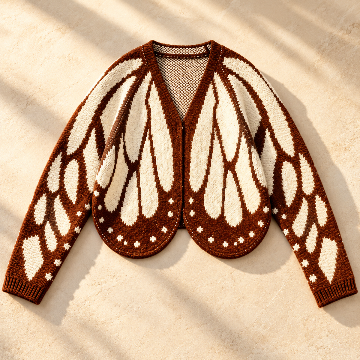 Unisex Vanessa Butterfly Cardigan Batwing Knit
