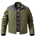 Harper & Wells Men's Gideon Quilted Stand-Collar Jacket