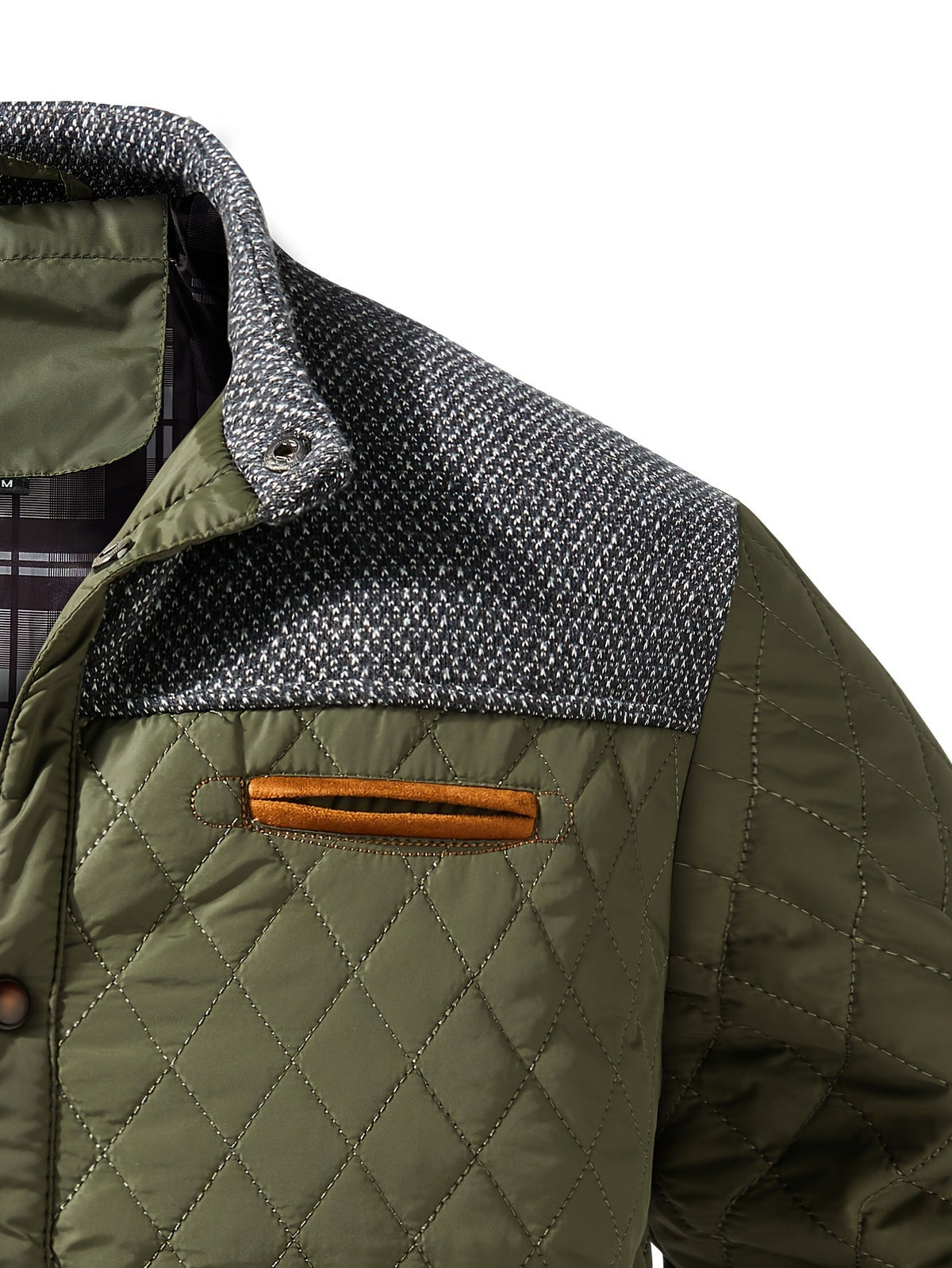 Harper & Wells Men's Gideon Quilted Stand-Collar Jacket