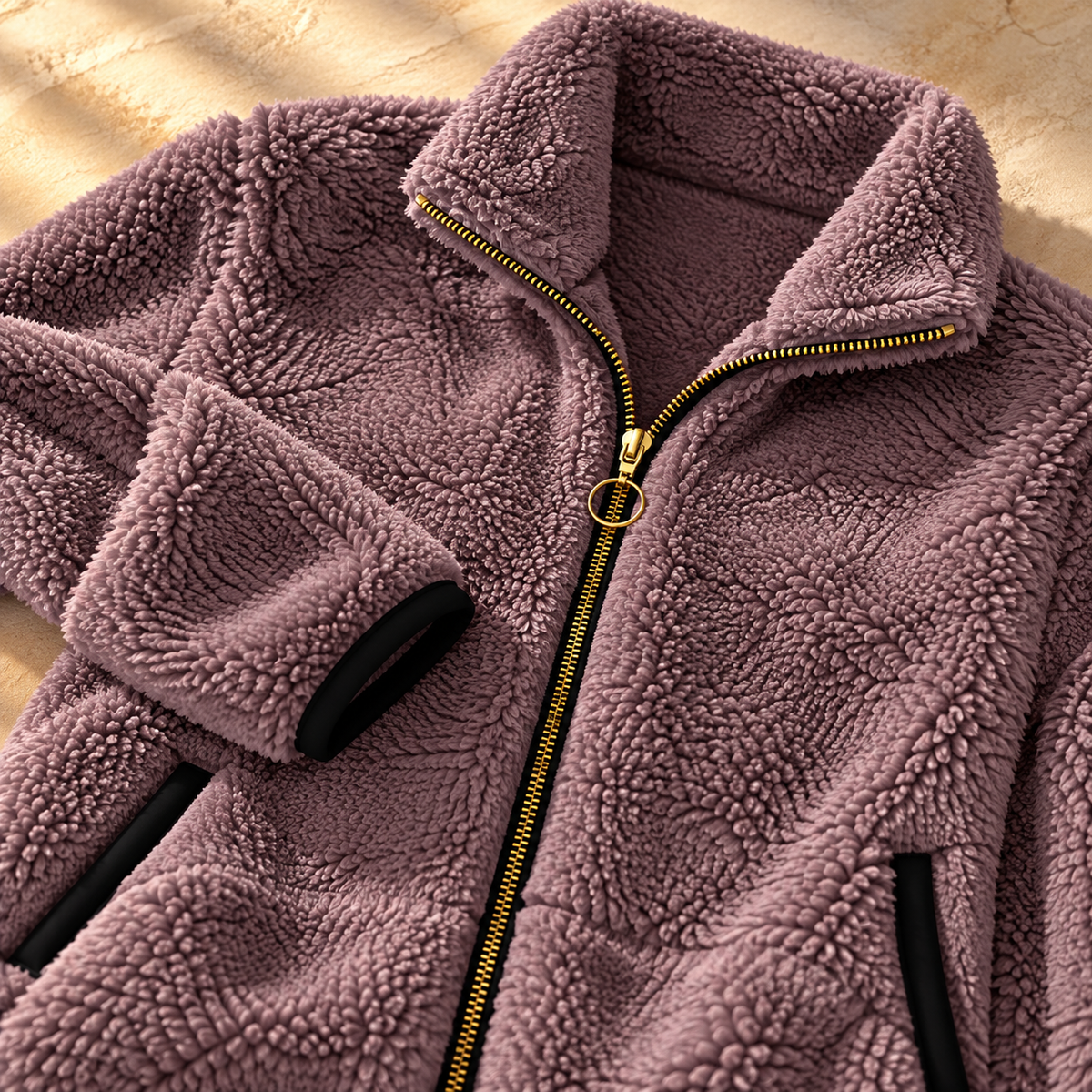 Blake Hampton Unisex Margot Zip Teddy Fleece