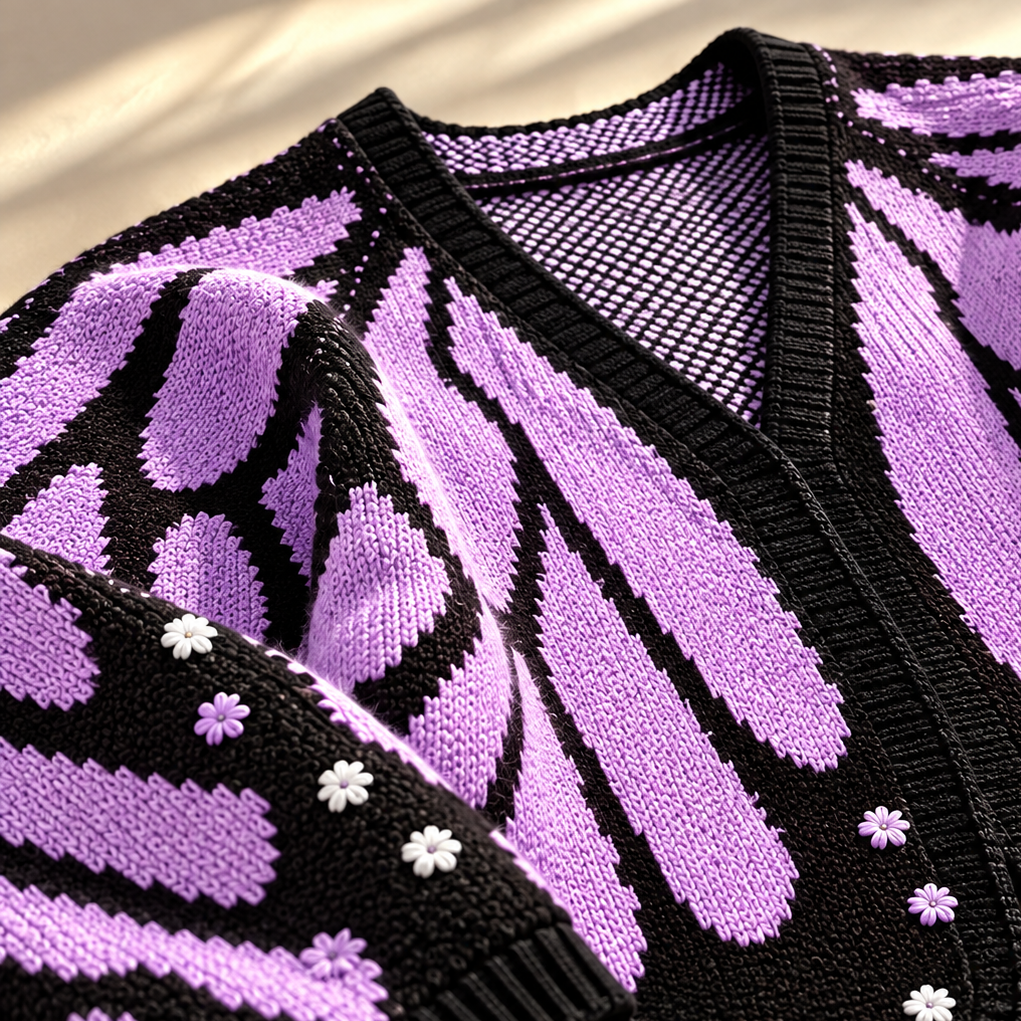 Unisex Vanessa Butterfly Cardigan Batwing Knit