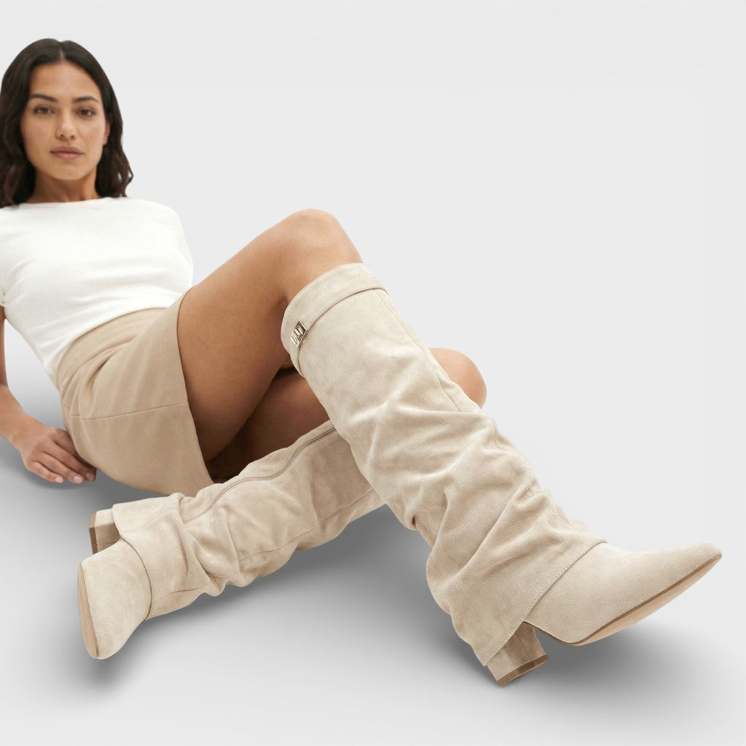 Women's Tammy Pointed Toe Slouchy Knee Boots