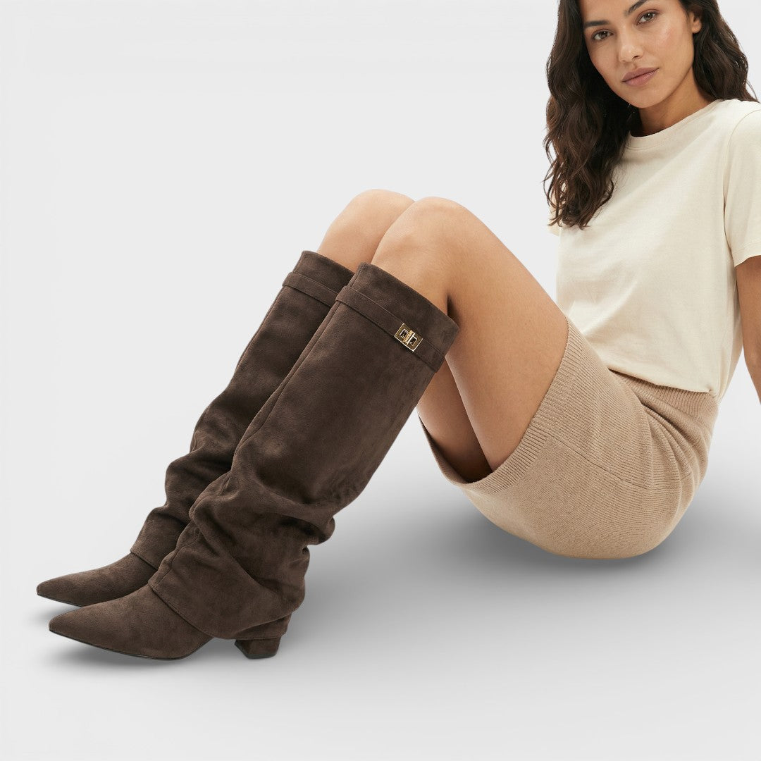 Women's Tammy Pointed Toe Slouchy Knee Boots