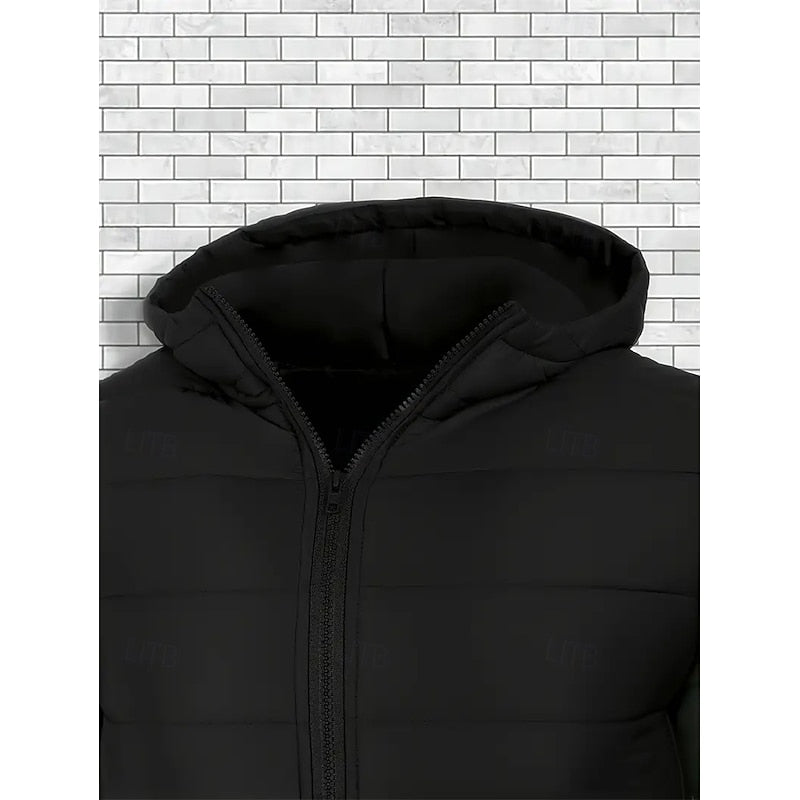 Harper & Wells Men's Dorian Hooded Quilted Puffer Jacket