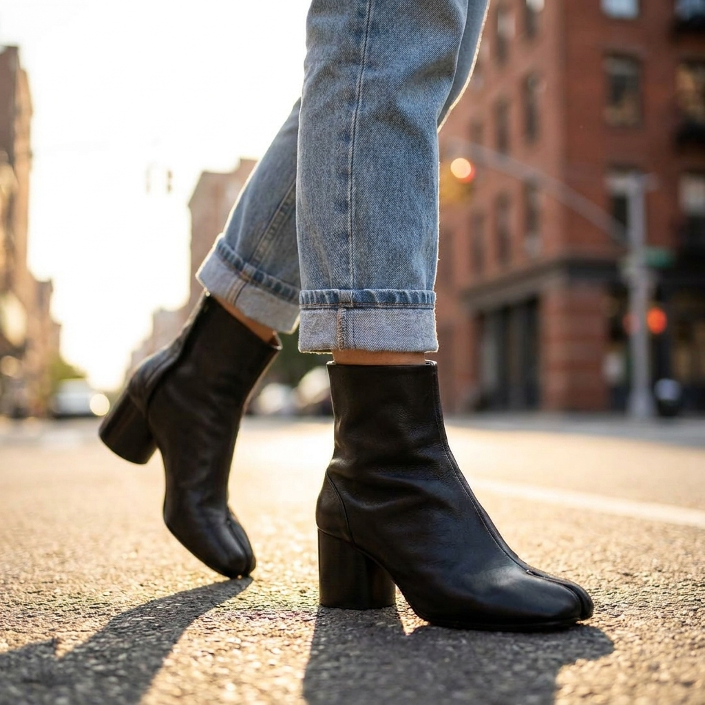 Haven Beck Women's Iris Split Toe Ankle Boots
