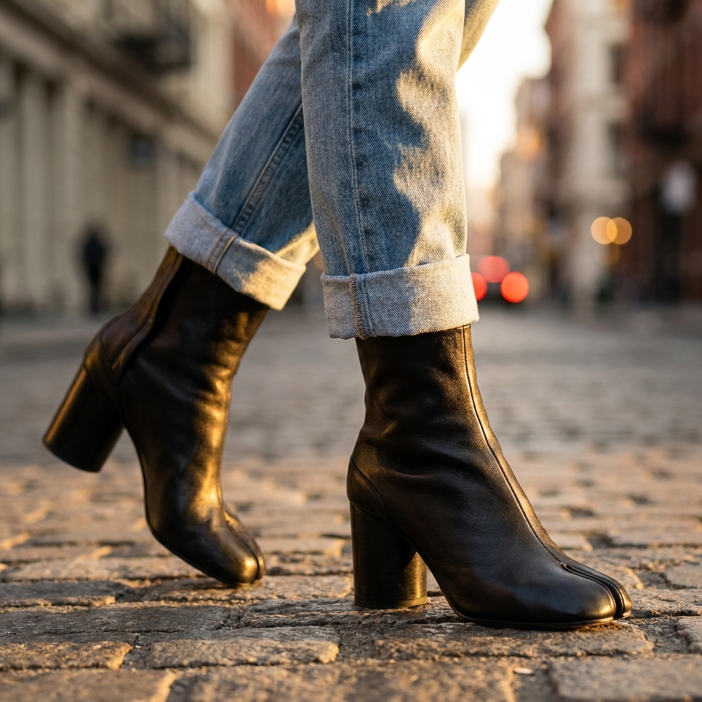 Haven Beck Women's Iris Split Toe Ankle Boots