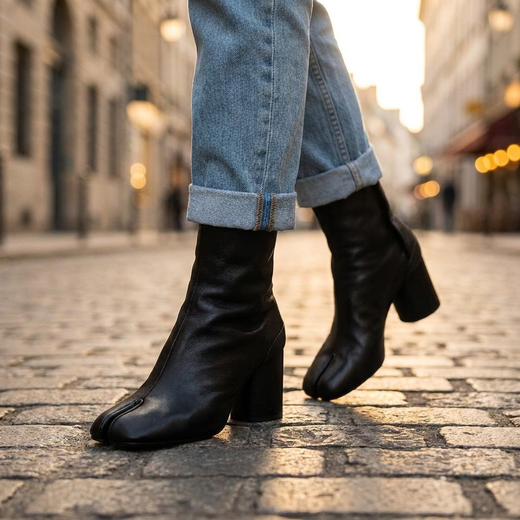 Haven Beck Women's Iris Split Toe Ankle Boots
