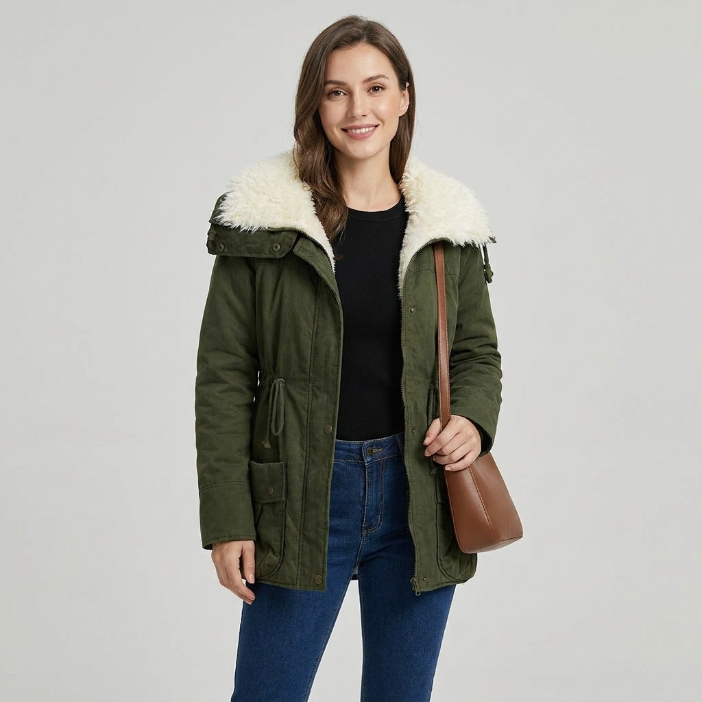 Women's Harlan Drawstring Waist Parka