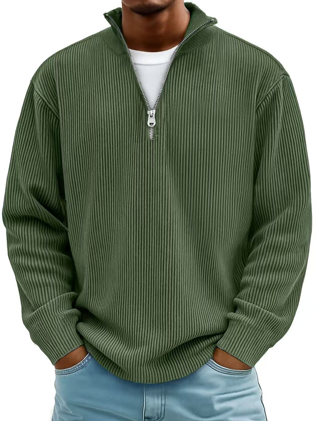 Clarkson New York Calixto Men's Half-Zip Pullover Sweater