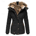 Harper & Wells Women's Gloria Fur-Trimmed Hooded Winter Jacket