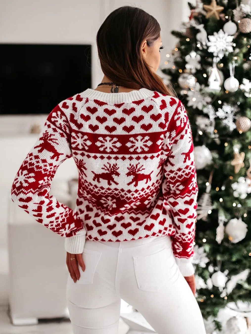 Women's Christmas Fair Isle Knit Jumper