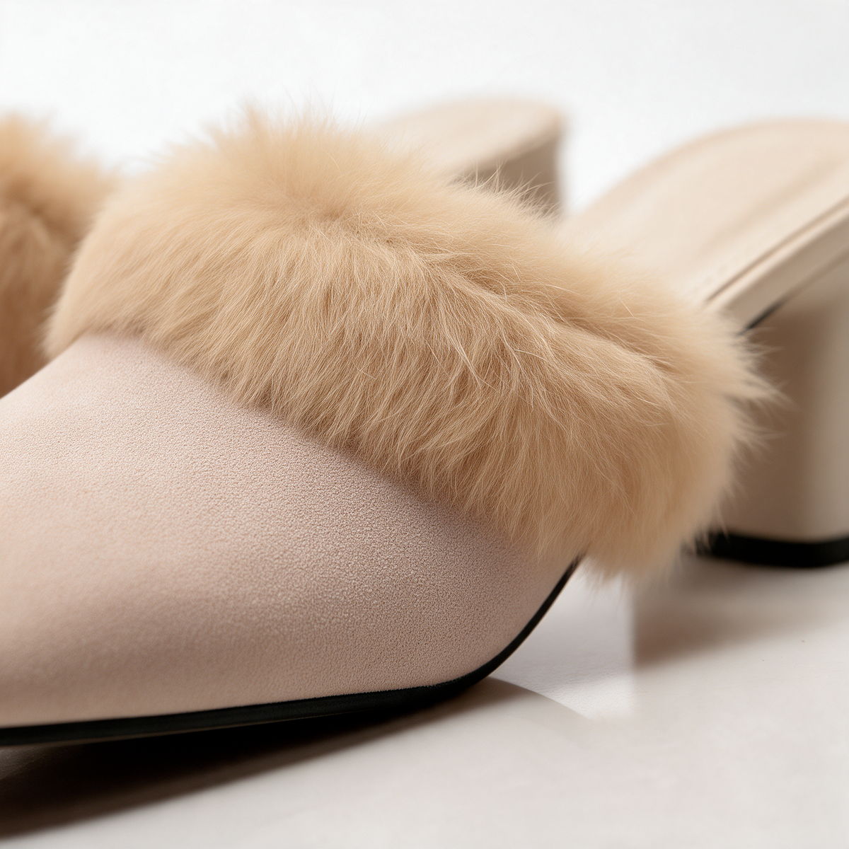 Women's Odette Fur Mules