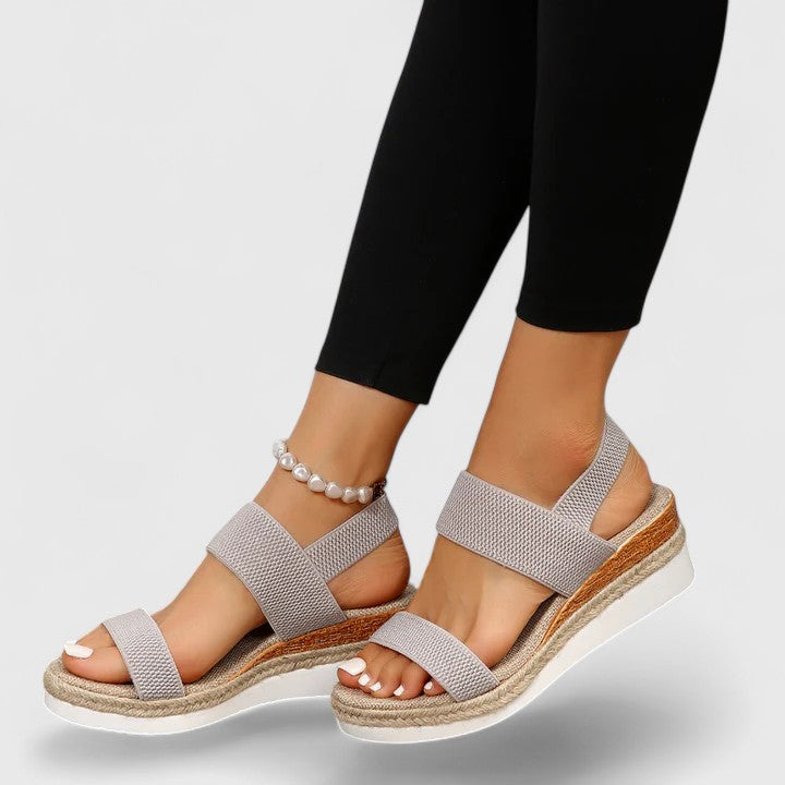 Merill Women's Orthopedic Sandals Open-Toe Casual Supportive Wedge
