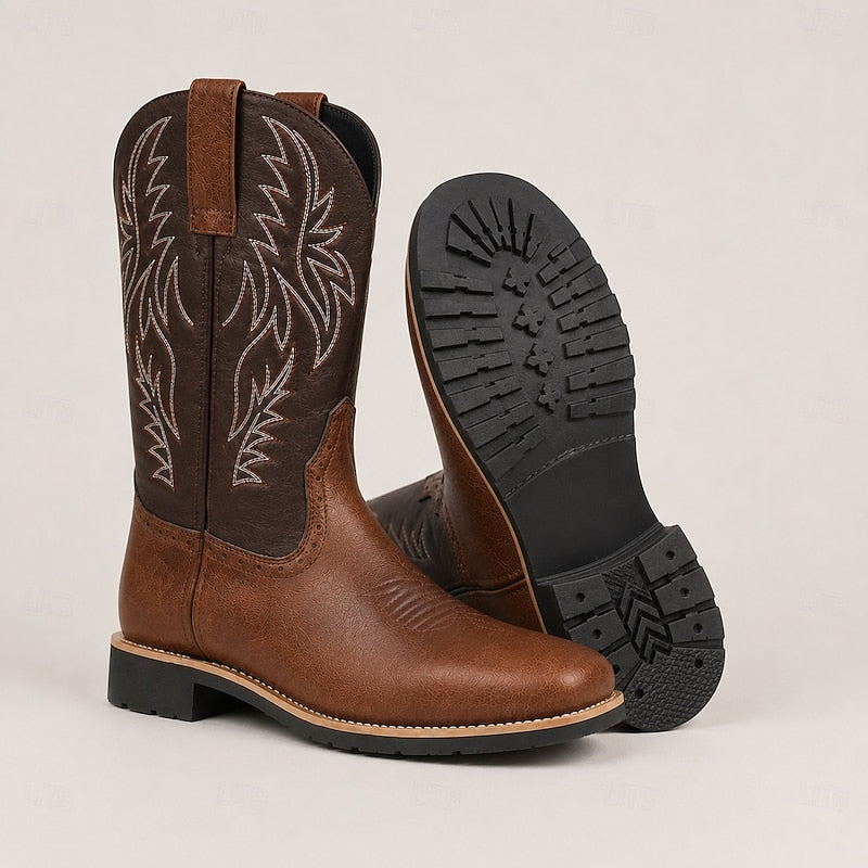 Wade Classic Western Cowboy Boots