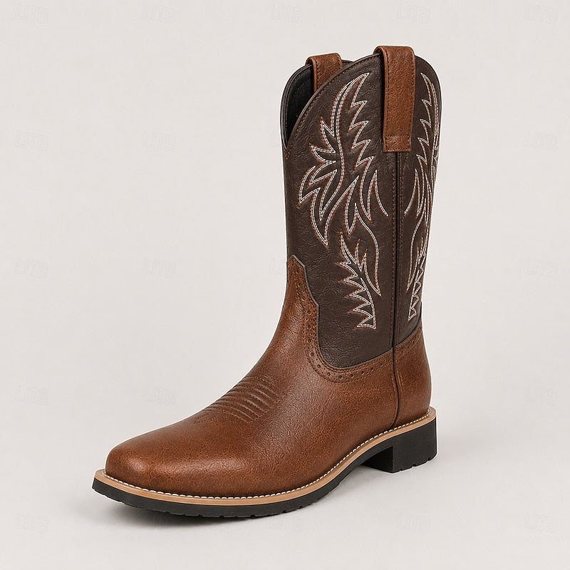 Wade Classic Western Cowboy Boots