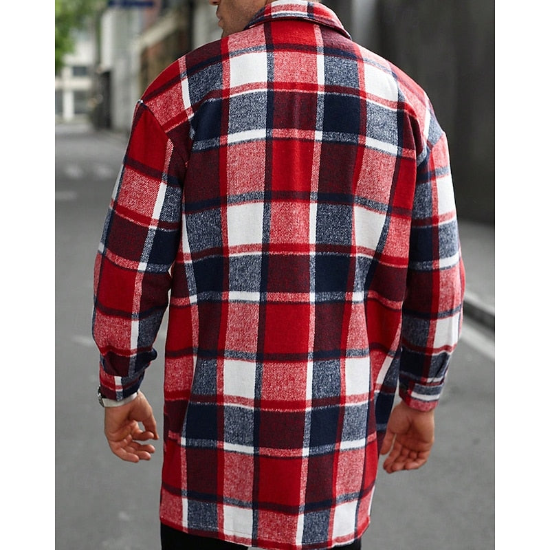Haven Beck Men's Clayton Plaid Overshirt