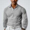 Men's Didier Long-Sleeve Knit Polo