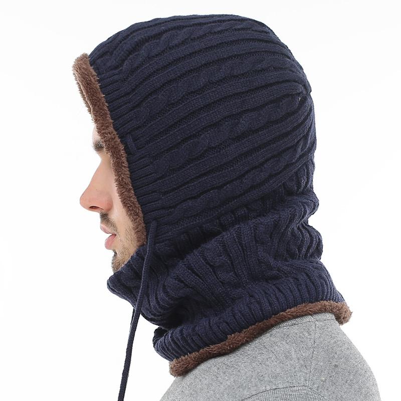Unisex Winter Knitted Beanie Hat