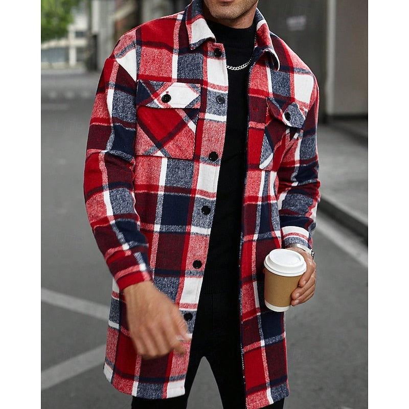Haven Beck Men's Clayton Plaid Overshirt