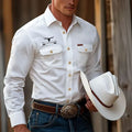 Harper & Wells Men's Clayton Classic Western Long-Sleeve Shirt