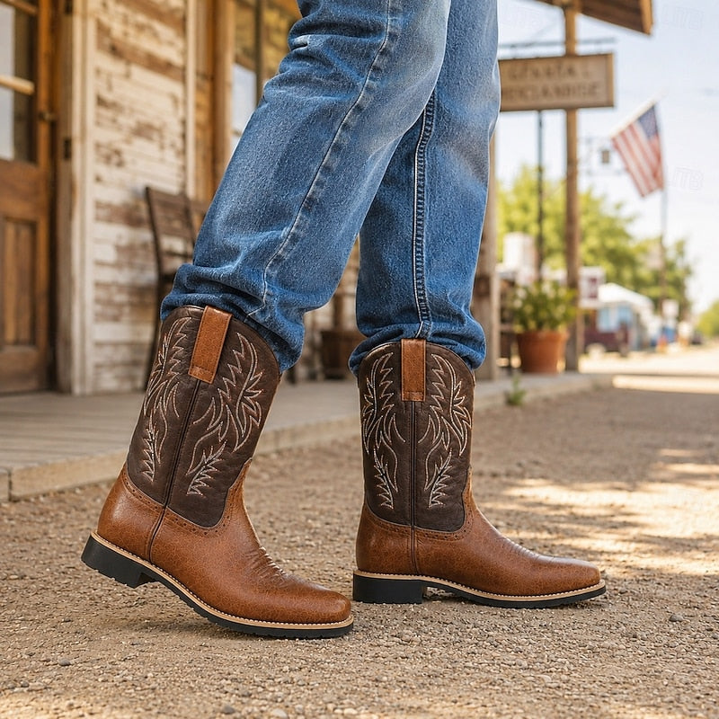 Wade Classic Western Cowboy Boots