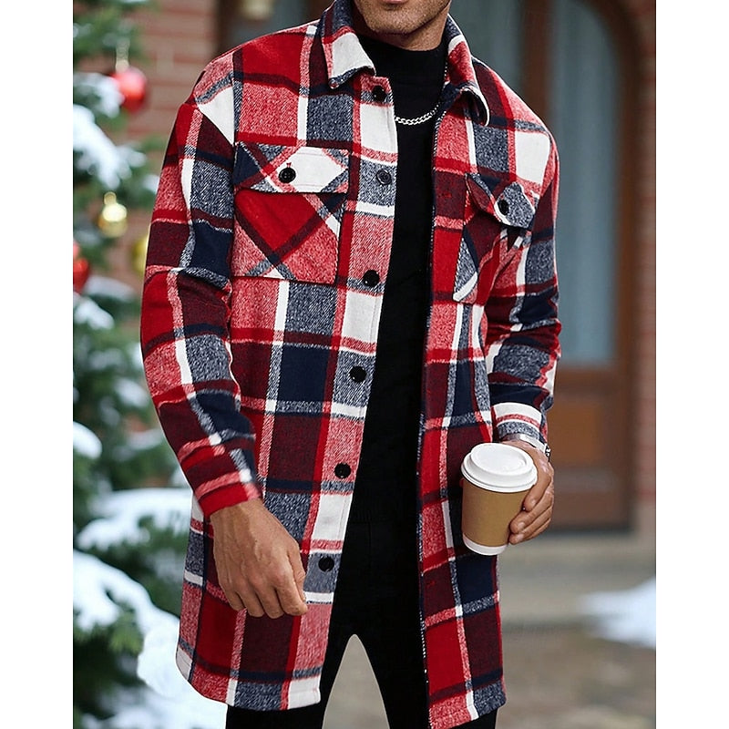 Haven Beck Men's Clayton Plaid Overshirt