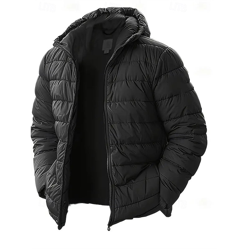 Harper & Wells Men's Dorian Hooded Quilted Puffer Jacket
