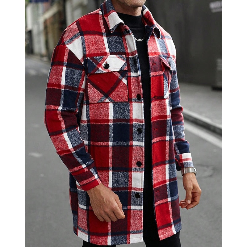 Haven Beck Men's Clayton Plaid Overshirt