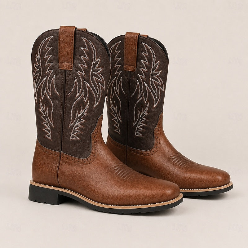 Wade Classic Western Cowboy Boots
