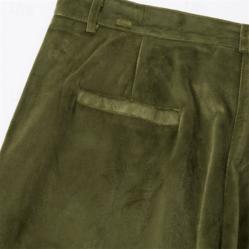 Harper & Wells Men's Rupert Tailored Straight-Leg Trousers