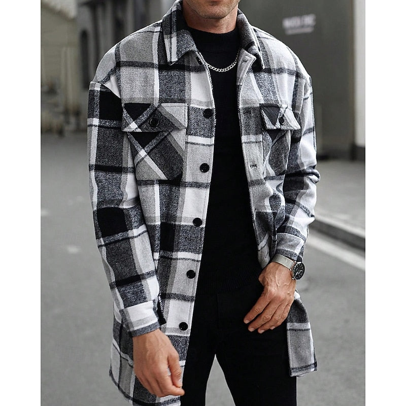 Haven Beck Men's Clayton Plaid Overshirt