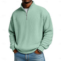 Men's Harlan Ribbed Quarter-Zip Pullover