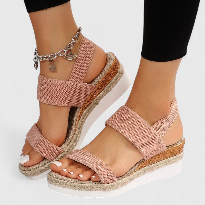 Merill Women's Orthopedic Sandals Open-Toe Casual Supportive Wedge