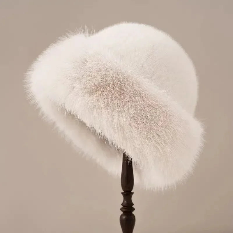Women's Mongolian Fur Hat
