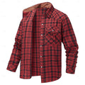 Harper & Wells Men's Rory Rugged Plaid Overshirt
