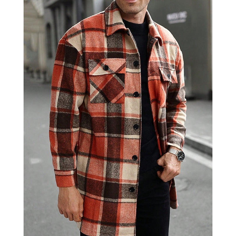 Haven Beck Men's Clayton Plaid Overshirt