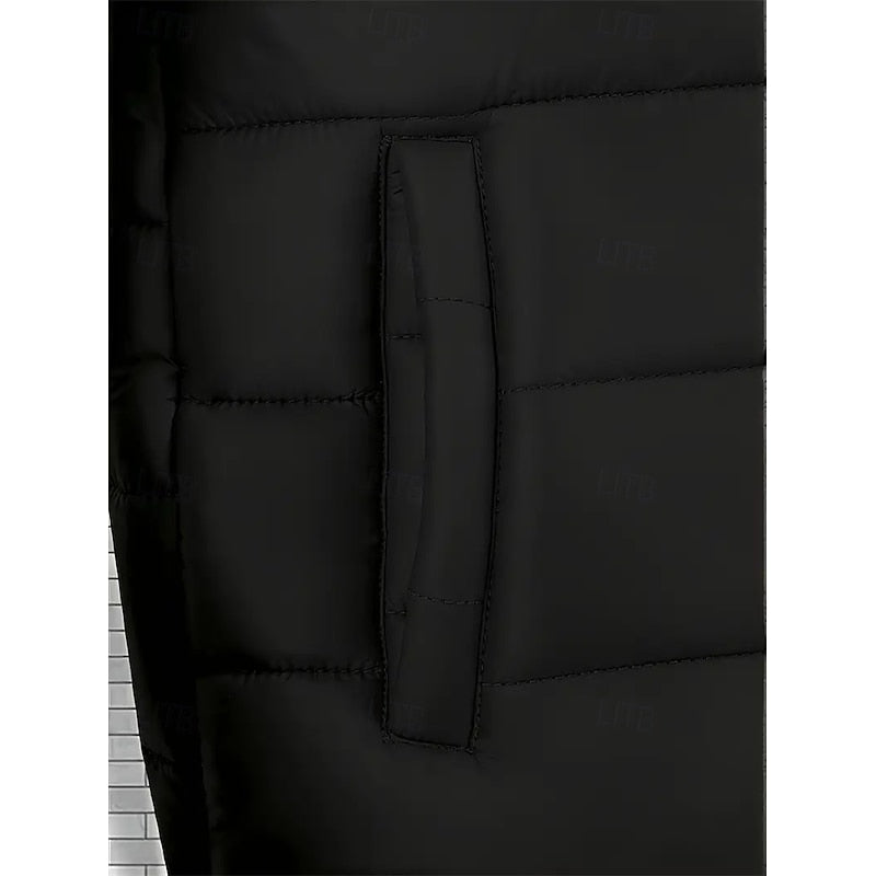 Harper & Wells Men's Dorian Hooded Quilted Puffer Jacket