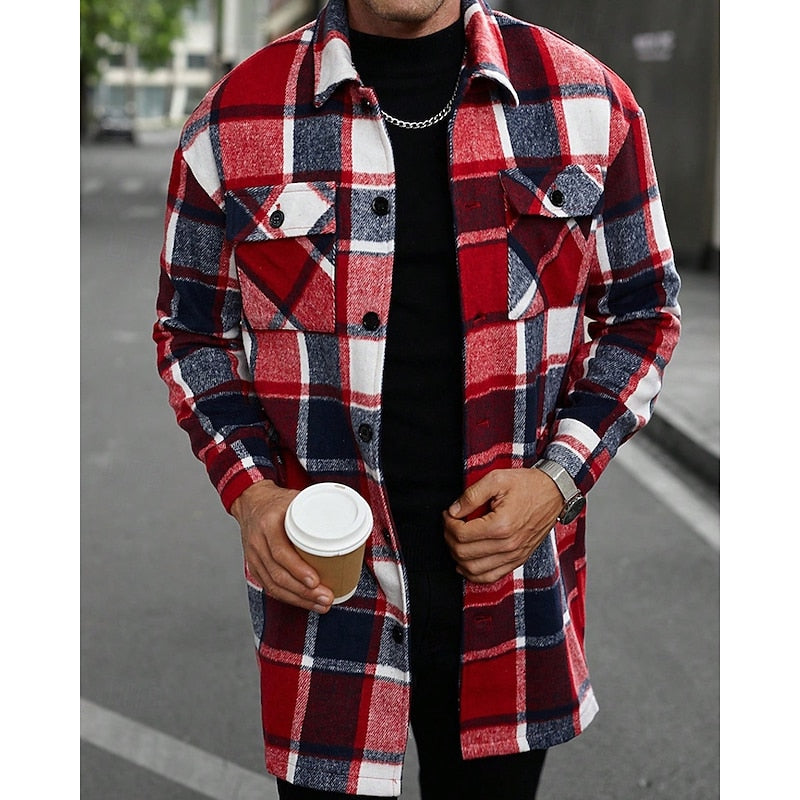 Haven Beck Men's Clayton Plaid Overshirt