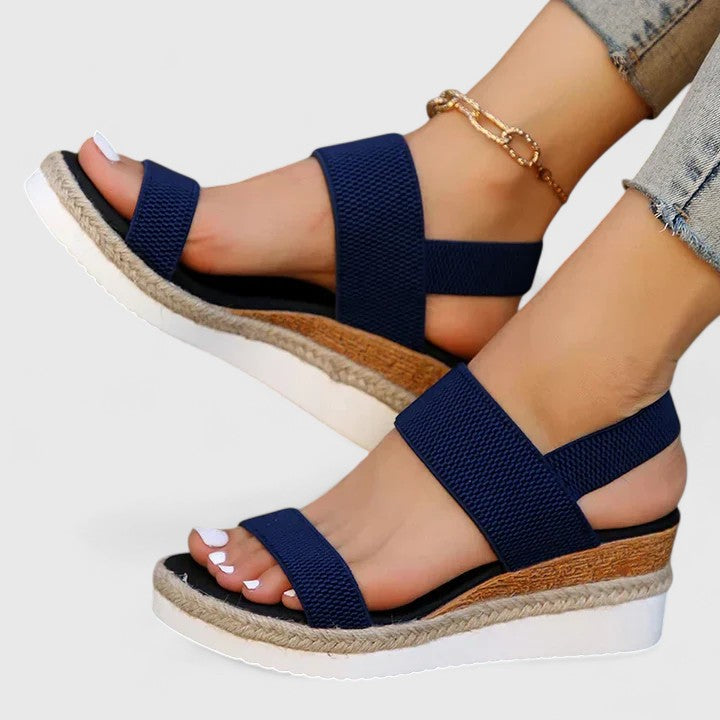 Merill Women's Orthopedic Sandals Open-Toe Casual Supportive Wedge