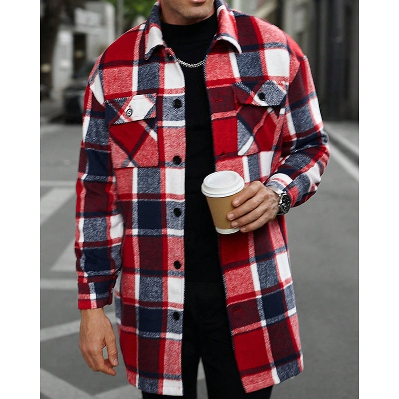 Haven Beck Men's Clayton Plaid Overshirt